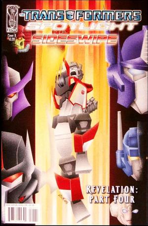 [Transformers Spotlight #19: Sideswipe (Cover B - Nick Roche)]