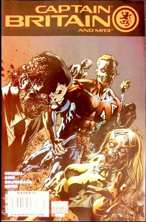 [Captain Britain and MI13 No. 6 (variant zombie cover - David Yardin)]