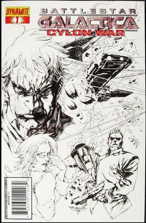 [Battlestar Galactica - Cylon War #1 (Incentive Sketch Cover - Stephen Segovia)]