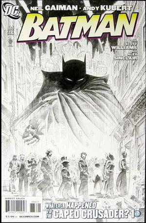 [Batman 686 (1st printing, variant sketch cover - Andy Kubert)]