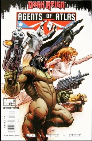[Agents of Atlas (series 2) No. 2 (1st printing, standard cover - Greg Land)]