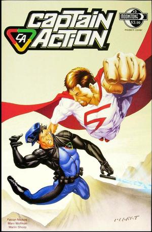 [Captain Action (series 2) #3 (modern cover - Marat Mychaels)]