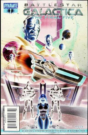 [Battlestar Galactica: The Final Five Volume 1, issue #1 (Incentive Negative Cover - Mel Rubi)]