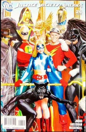 [Justice Society of America (series 3) 26 (middle cover - Stargirl)]