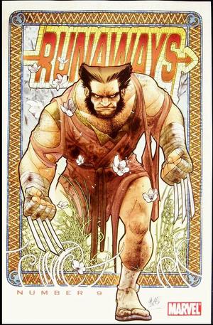 [Runaways (series 3) No. 9 (variant Wolverine Art Appreciation cover - David LaFuente)]