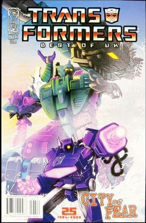 [Transformers: Best of the UK - City of Fear #4 (regular cover - Andrew Griffith)]