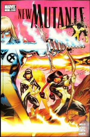 [New Mutants (series 4) No. 1 (1st printing, wraparound cover - Adam Kubert)]