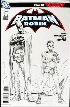 [Batman and Robin 1 (1st printing, variant sketch cover - Frank Quitely)]