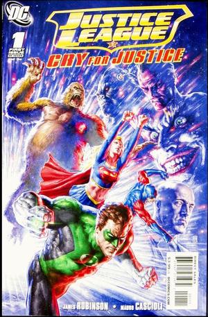 [Justice League: Cry for Justice 1 (1st printing, right cover - Green Lantern)]