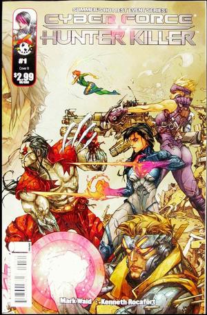 [Cyberforce / Hunter-Killer Issue 1 (Cover B - Kenneth Rocafort right half)]