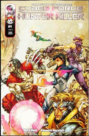 [Cyberforce / Hunter-Killer Issue 1 (Incentive Cover D - Kenneth Rocafort wraparound)]