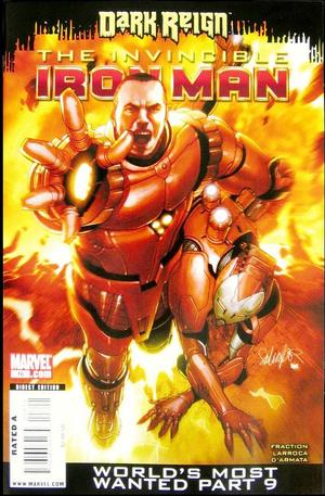 [Invincible Iron Man No. 16 (standard cover - Salvador Larroca)]