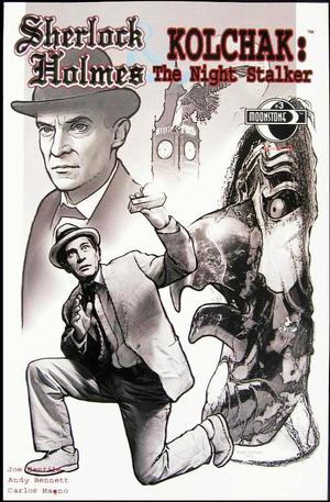 [Sherlock Holmes & Kolchak the Night Stalker #3 (Cover C - Paul Guinan b&w)]