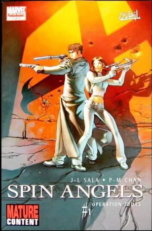 [Spin Angels #1: Operation Judas (wraparound cover)]