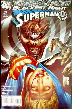 [Blackest Night: Superman 2 (standard cover - Eddy Barrows)]