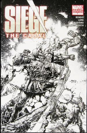 [Siege - The Cabal No. 1 (1st printing, variant sketch cover - David Finch)]