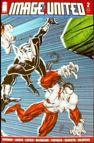 [Image United #2 (1st printing, Cover E - Shadowhawk - Jim Valentino)]