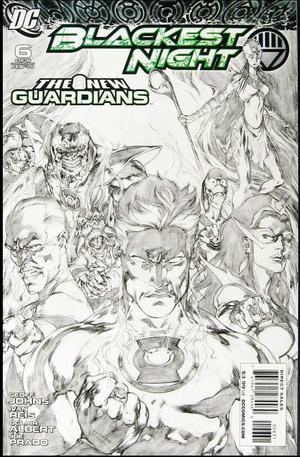 [Blackest Night 6 (variant sketch cover - Ivan Reis)]