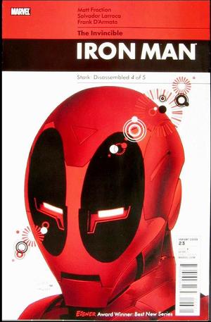 [Invincible Iron Man No. 23 (1st printing, variant Deadpool cover - Salvador Larroca)]