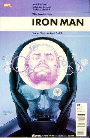 [Invincible Iron Man No. 24 (standard cover - Salvador Larroca)]