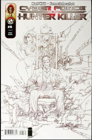 [Cyberforce / Hunter-Killer Issue 5 (Incentive Cover C - Kenneth Rocafort sketch)]