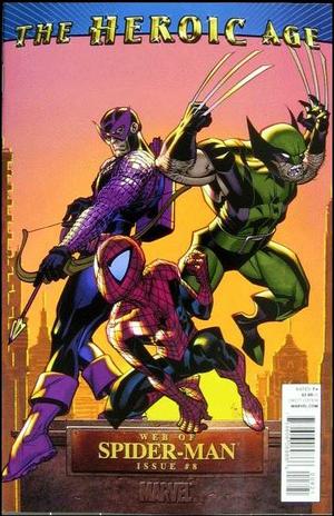 [Web of Spider-Man (series 2) No. 8 (variant Heroic Age cover - Brian Stelfreeze)]