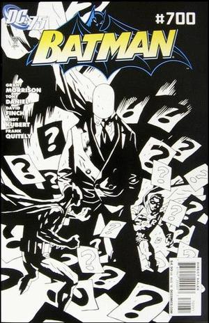 [Batman 700 (1st printing, variant 75th Anniversary sketch cover - Mike Mignola)]