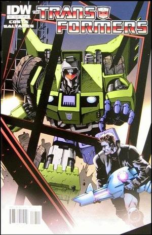 [Transformers (series 2) #8 (Cover B - Javier Saltares)]