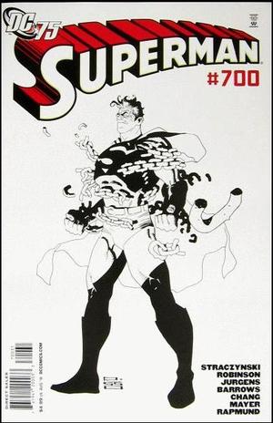 [Superman 700 (variant 75th Anniversary sketch cover - Eduardo Risso)]