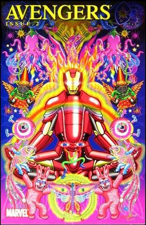 [Avengers (series 4) No. 2 (1st printing, variant Iron Man By Design 2.0 cover - Alan Aldridge)]
