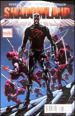 [Shadowland No. 1 (2nd printing, Daredevil new costume cover)]