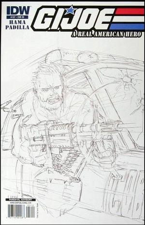 [G.I. Joe: A Real American Hero #157 (Retailer Incentive Cover - Larry Hama sketch)]