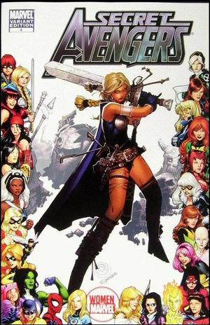 [Secret Avengers No. 4 (1st printing, variant Women of Marvel frame cover - Chris Bachalo)]