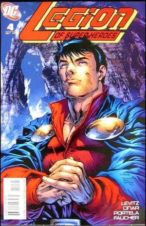 [Legion of Super-Heroes (series 6) 4 (variant cover - Jim Lee)]