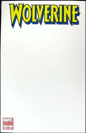[Wolverine (series 4) No. 1 (1st printing, variant blank cover)]