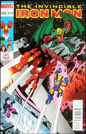[Invincible Iron Man No. 30 (variant Super Hero Squad cover - Leonel Castellani)]
