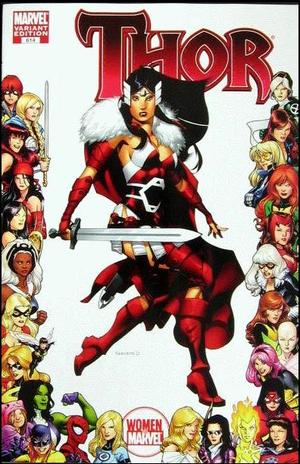 [Thor Vol. 1, No. 614 (variant Women of Marvel frame cover - Chris Stevens)]