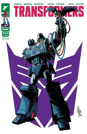 [TRANSFORMERS #18 2ND PTG CVR A JASON HOWARD DECEPTICON CVR]