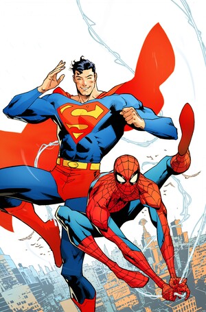 [DC MARVEL SUPERMAN SPIDER-MAN #1 (ONE SHOT) CVR A JORGE JIMENEZ]
