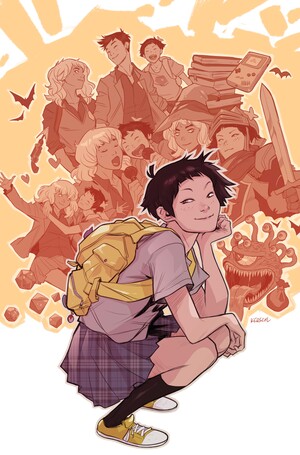 [GOTHAM ACADEMY FIRST YEAR #6 (OF 6) CVR A KARL KERSCHL]