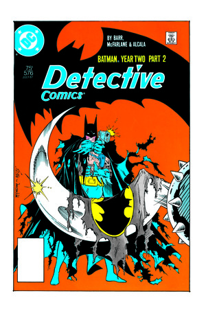 [DETECTIVE COMICS #576 FACSIMILE EDITION CVR A TODD MCFARLANE (YEAR TWO PART 2 OF 4)]