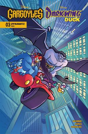 [GARGOYLES DARKWING DUCK #3 CVR A TAD STONES]