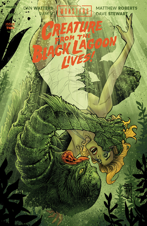 [UNIVERSAL MONSTERS CREATURE FROM THE BLACK LAGOON LIVES #2 (OF 4) CVR B FRANCIS MANAPUL VAR]