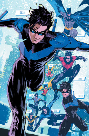[NIGHTWING YEAR ONE 20TH ANNIVERSARY DELUXE EDITION HC DIRECT MARKET EXCLUSIVE DAN MORA VARIANT EDITION]