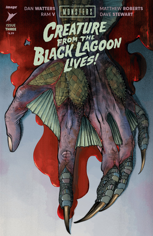 [UNIVERSAL MONSTERS CREATURE FROM THE BLACK LAGOON LIVES #3 (OF 4) CVR A MATTHEW ROBERTS & DAVE STEWART]
