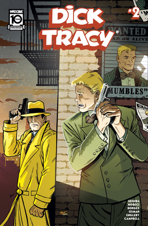 [DICK TRACY #2CVRB BRENT SCHOONOVER CONNECTING COVER VAR]