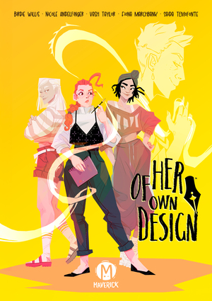 [OF HER OWN DESIGN GN]
