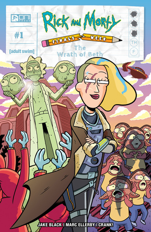 [RICK AND MORTY FINALS WEEK THE WRATH OF BETH #1 CVR A MARC ELLERBY]