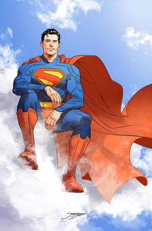 [BATMAN #161 CVR J JORGE JIMENEZ SUPERMAN MOVIE CARD STOCK VAR]