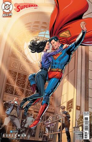 [SUPERMAN #27 CVR G JERRY ORDWAY SUPERMAN MOVIE CARD STOCK VAR]